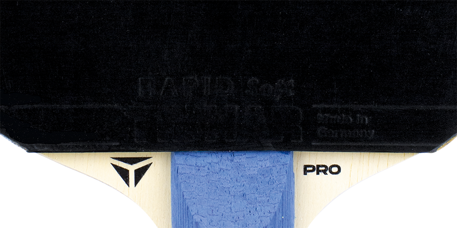 Tibhar Pro Blue Edition – Griffdetail.