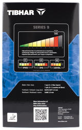 Tibhar Pro Blue Edition – Verpackung Rückseite.
