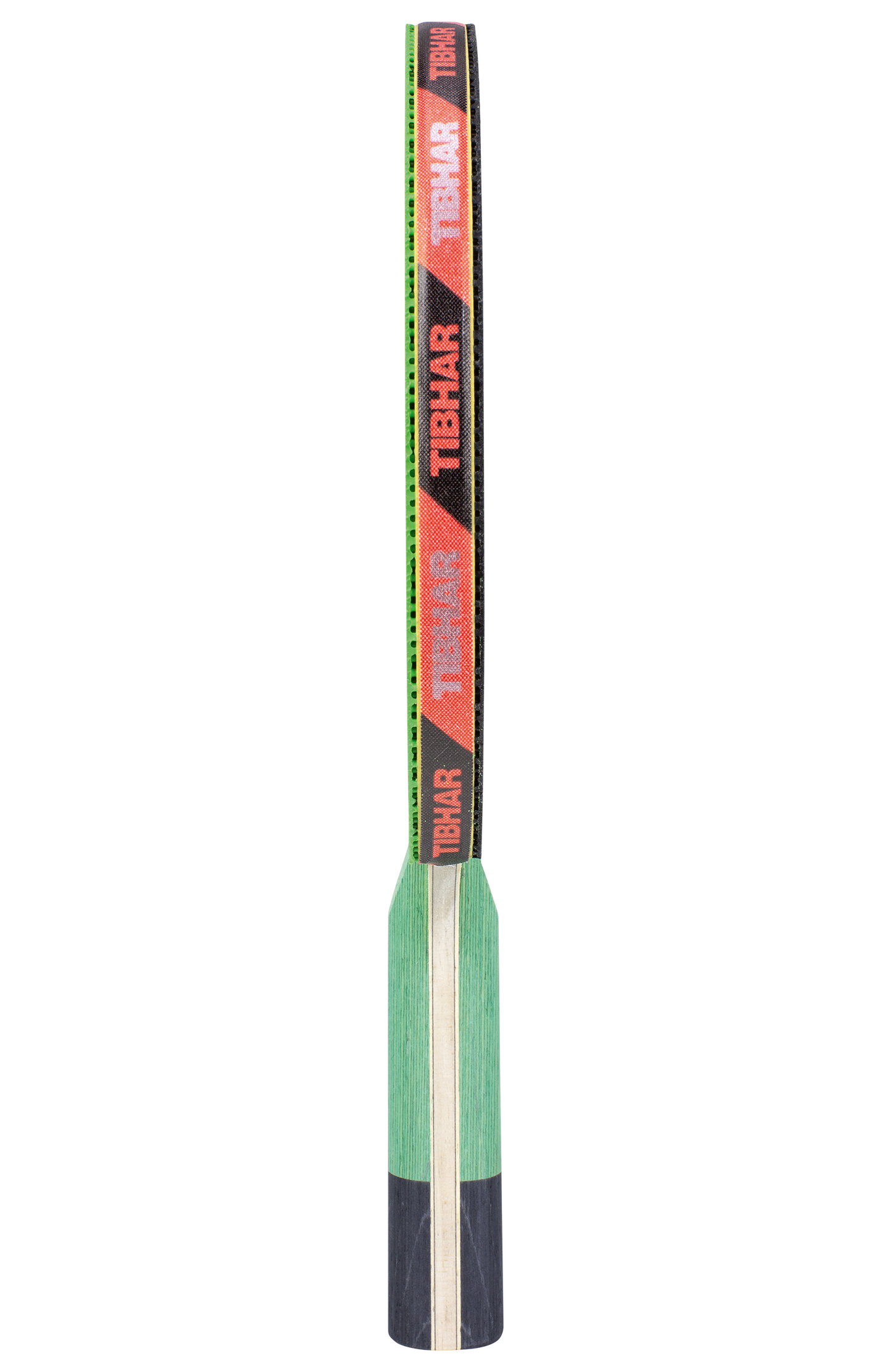 Tibhar Pro Green Edition Komplettschläger – Seitenansicht.