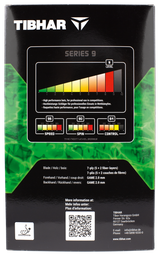Tibhar Pro Green Edition – Verpackung Rückseite.