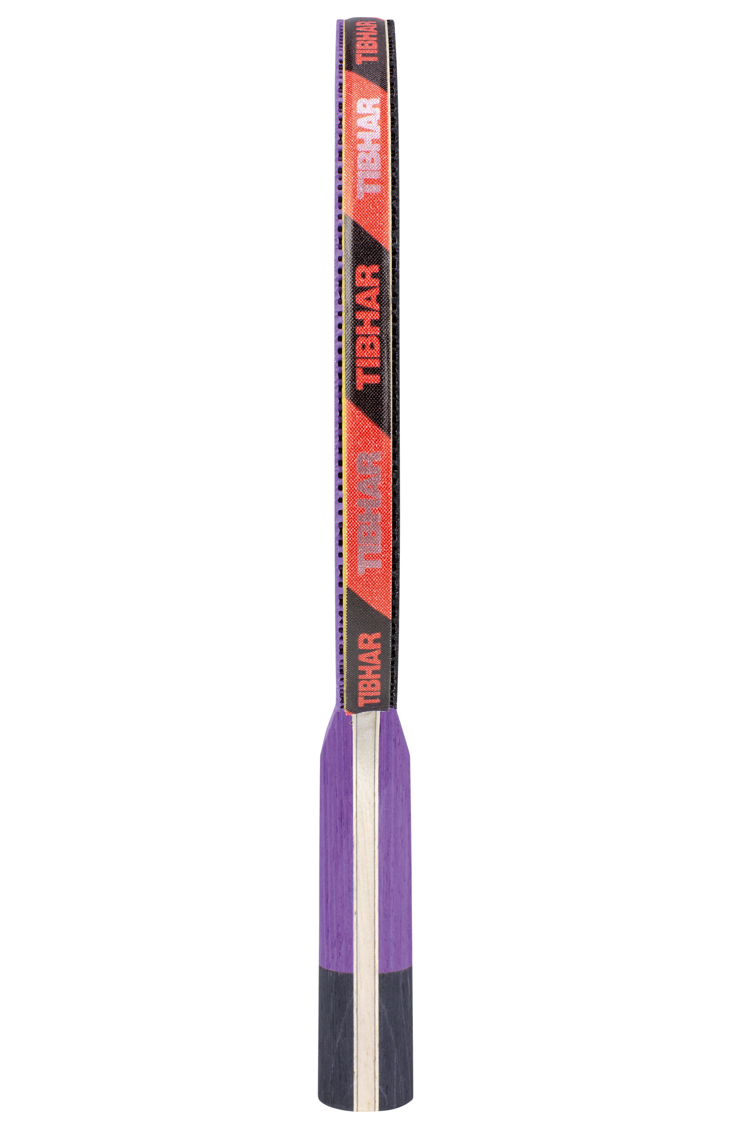 Tibhar Pro Purple Edition Komplettschläger – Seitenansicht.