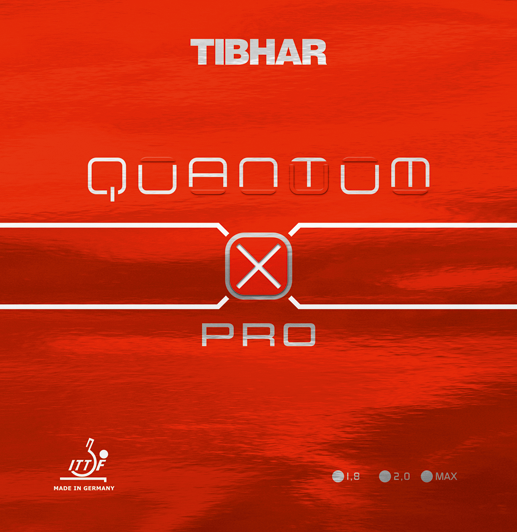 Tibhar Quantum X Pro Tischtennisbelag.