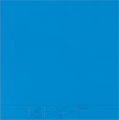 Tibhar Quantum X Pro Tischtennisbelag in Blau.