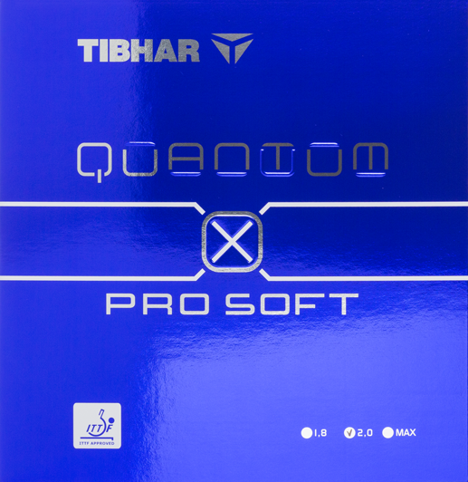 Tibhar Quantum X Pro Soft Tischtennisbelag.
