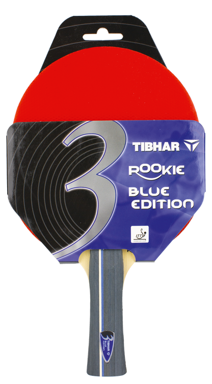 Tibhar Rookie Blue Edition – Verpackung Vorderseite.