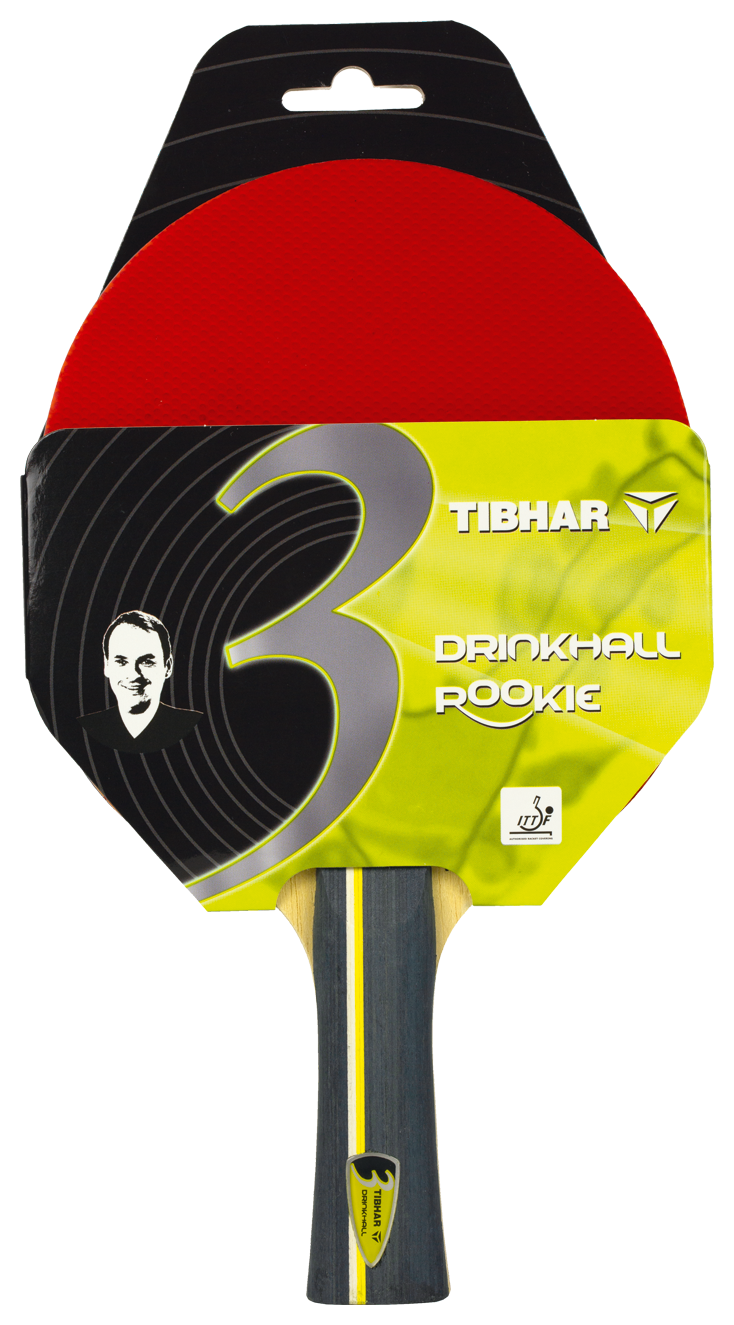 Tibhar Rookie Drinkhall – Verpackung Vorderseite.