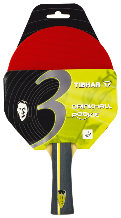 Tibhar Rookie Drinkhall – Verpackung Vorderseite.
