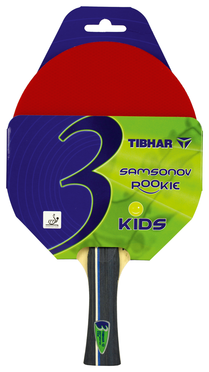 Tibhar Rookie Samsonov Kids – Verpackung Vorderseite.
