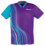 Tibhar L2 River Tischtennis-Shirt in Violett, Vorderansicht.