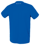 Tibhar Smash Pro T-Shirt in Blau – Rückansicht.