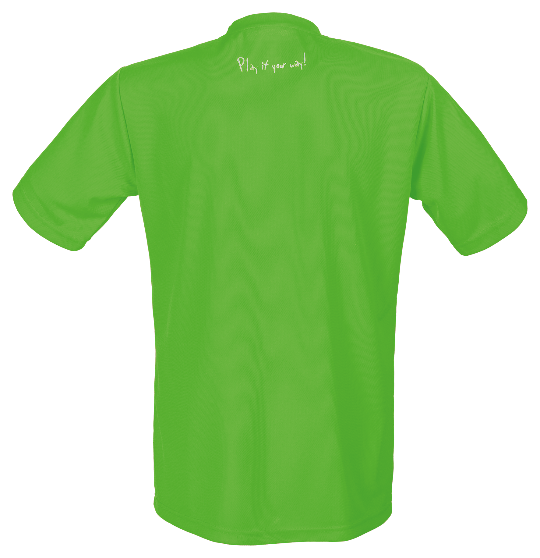 Tibhar Smash T-Shirt in Grün – Rückansicht.