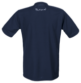 Tibhar Smash T-Shirt in Marine/Blau – Rückansicht.