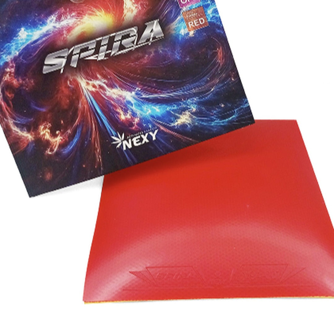 Nexy Spira Verpackung mit rotem Belag