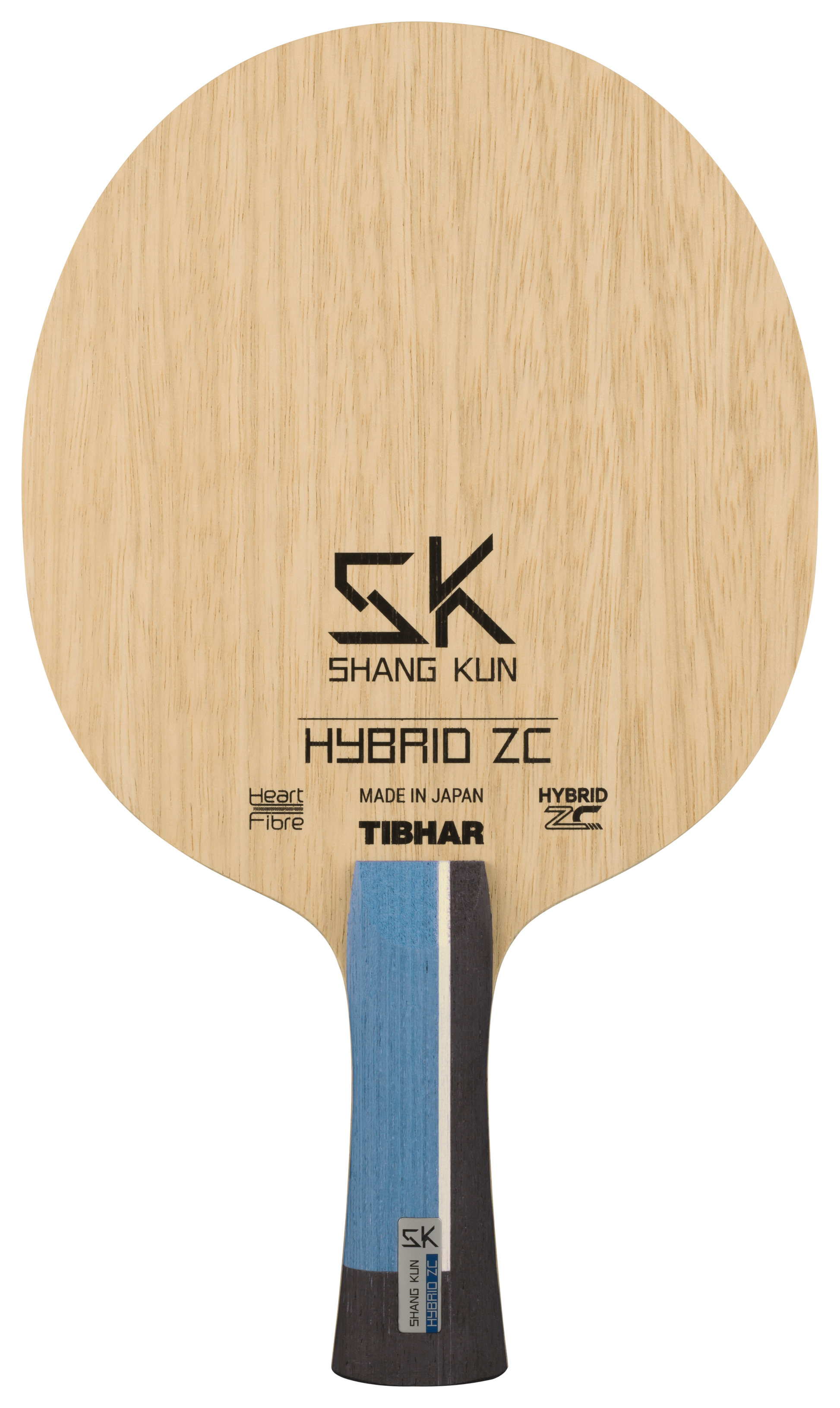 Tibhar Cedric Nuytinck Hybrid ZC Tischtennisholz Detailansicht.