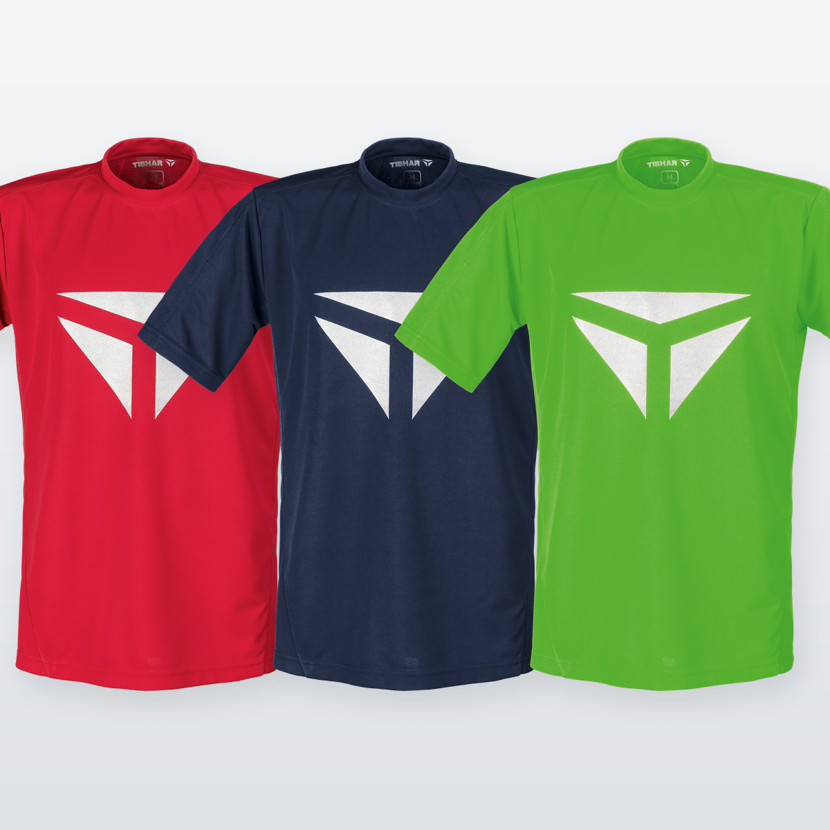 Tibhar Smash T-Shirt – atmungsaktives Shirt mit großem Logo