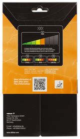 Tibhar XXX Orange Edition – Verpackung Rückseite.