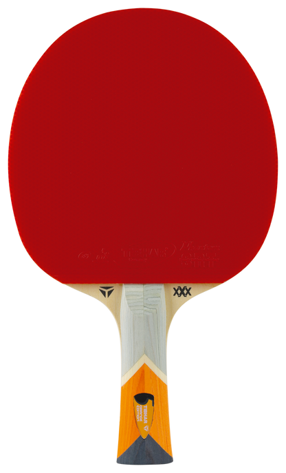 Tibhar XXX Orange Edition Komplettschläger – Vorderseite.