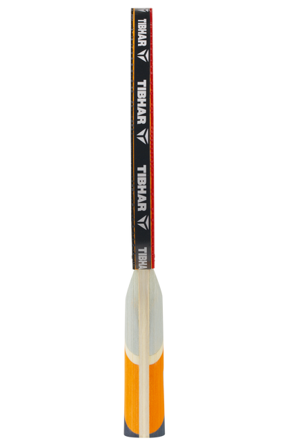 Tibhar XXX Orange Edition Komplettschläger – Seitenansicht.