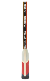 Tibhar XXX Powergrip Red Edition Komplettschläger – Seitenansicht.