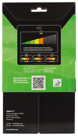 Tibhar XXX Green Edition – Verpackung Rückseite.