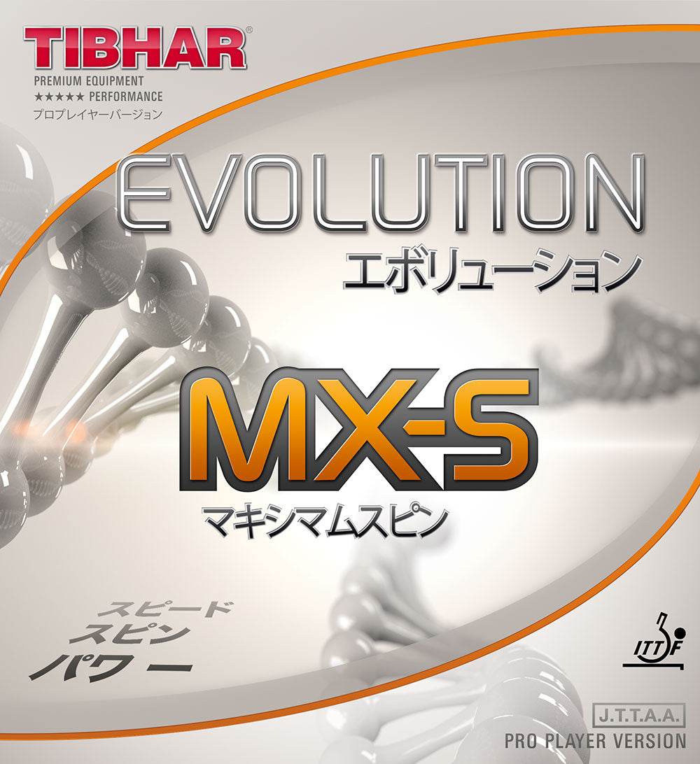Tibhar Evolution MX-S Tischtennisbelag.