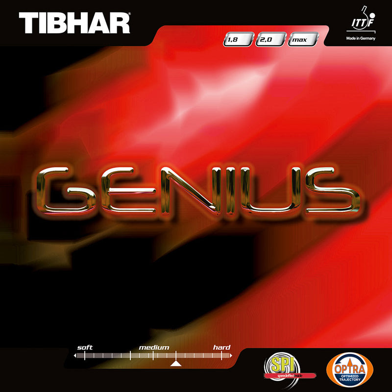 Tibhar Genius Tischtennisbelag.