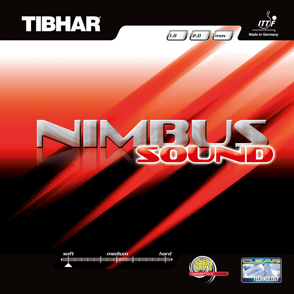 Tibhar Nimbus Sound Tischtennisbelag.