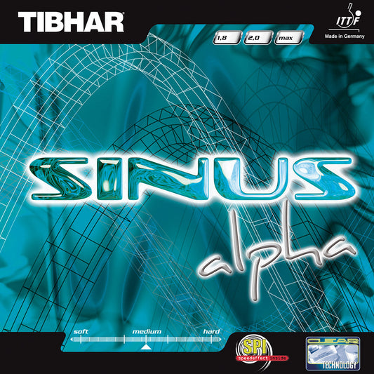 Tibhar Sinus Alpha Tischtennisbelag.