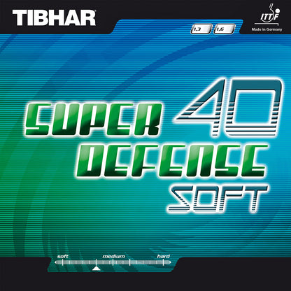 Tibhar Super Defense 40 Soft Tischtennisbelag.