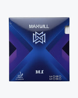 TTM-Store Maxwill Tryout Kit V3 Carbon with two M1 Spin rubbers, ITTF approved for offensive play.