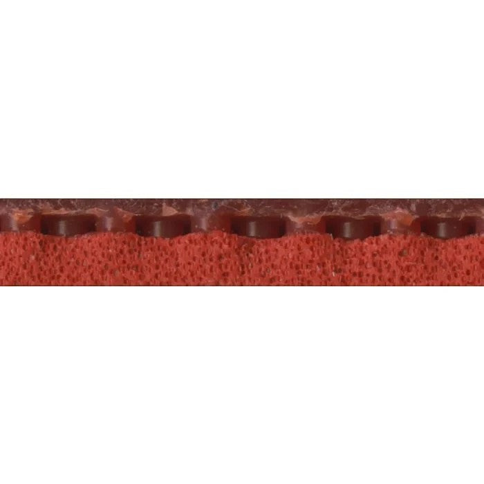TTM-Store Tibhar Evolution EL-D Tischtennisbelag mit rotem Schwamm und dunklem Obergummi