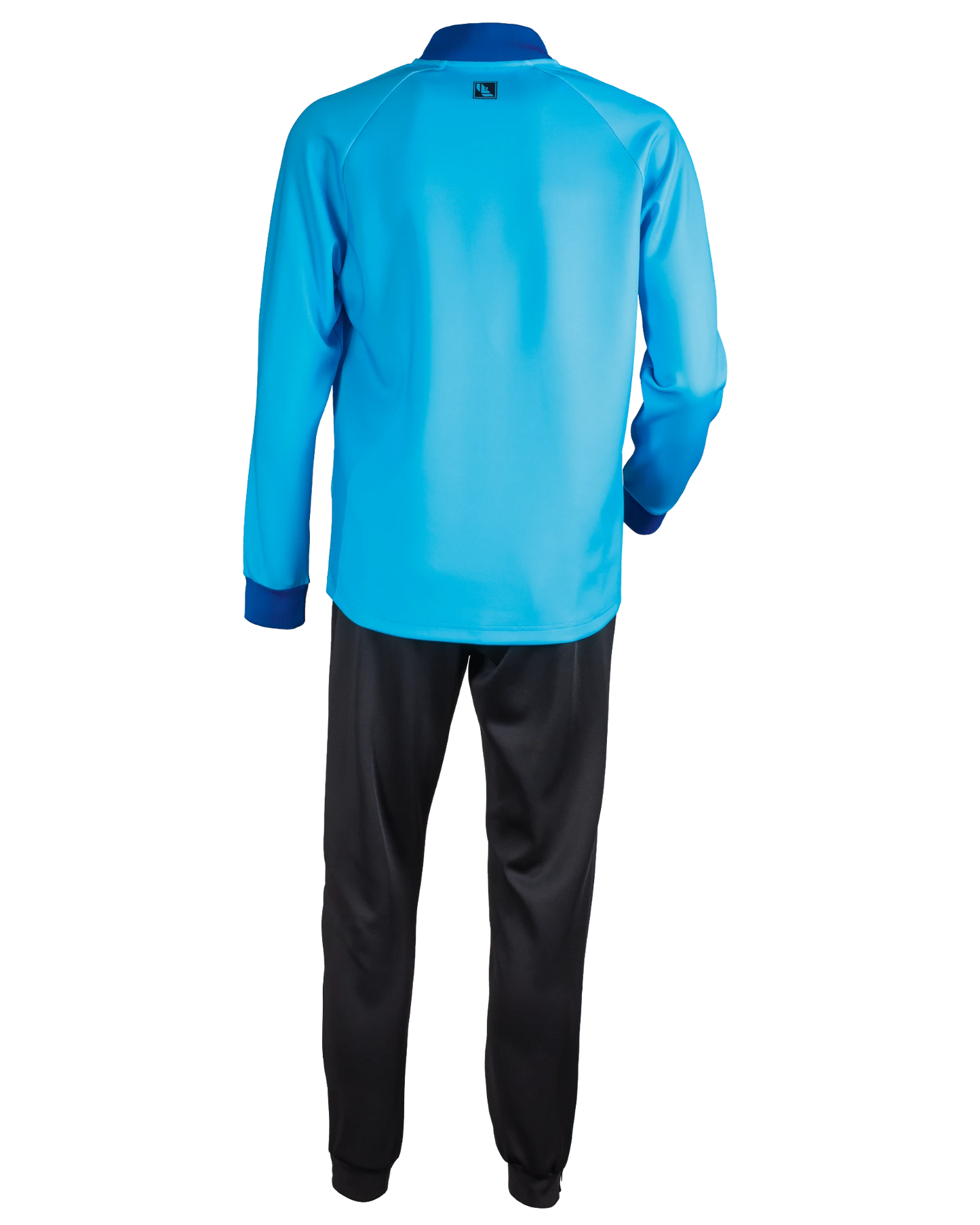 TTM-Store Tibhar L2 River turquoise polyester-elastane training tracksuit set with jacket and pants.