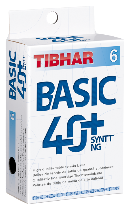 Tibhar BASIC 40+ SynTT NG 6er Pack